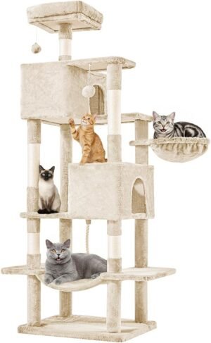 DUMOS Large 66 Inch Cat Tree Tower ...