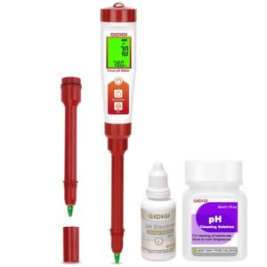Digital pH Tester for Food, Ferment...