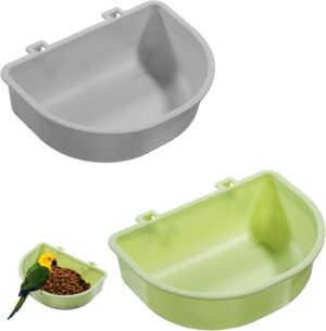 2 Pack Feeder, Hanging Food Bowl Fe...