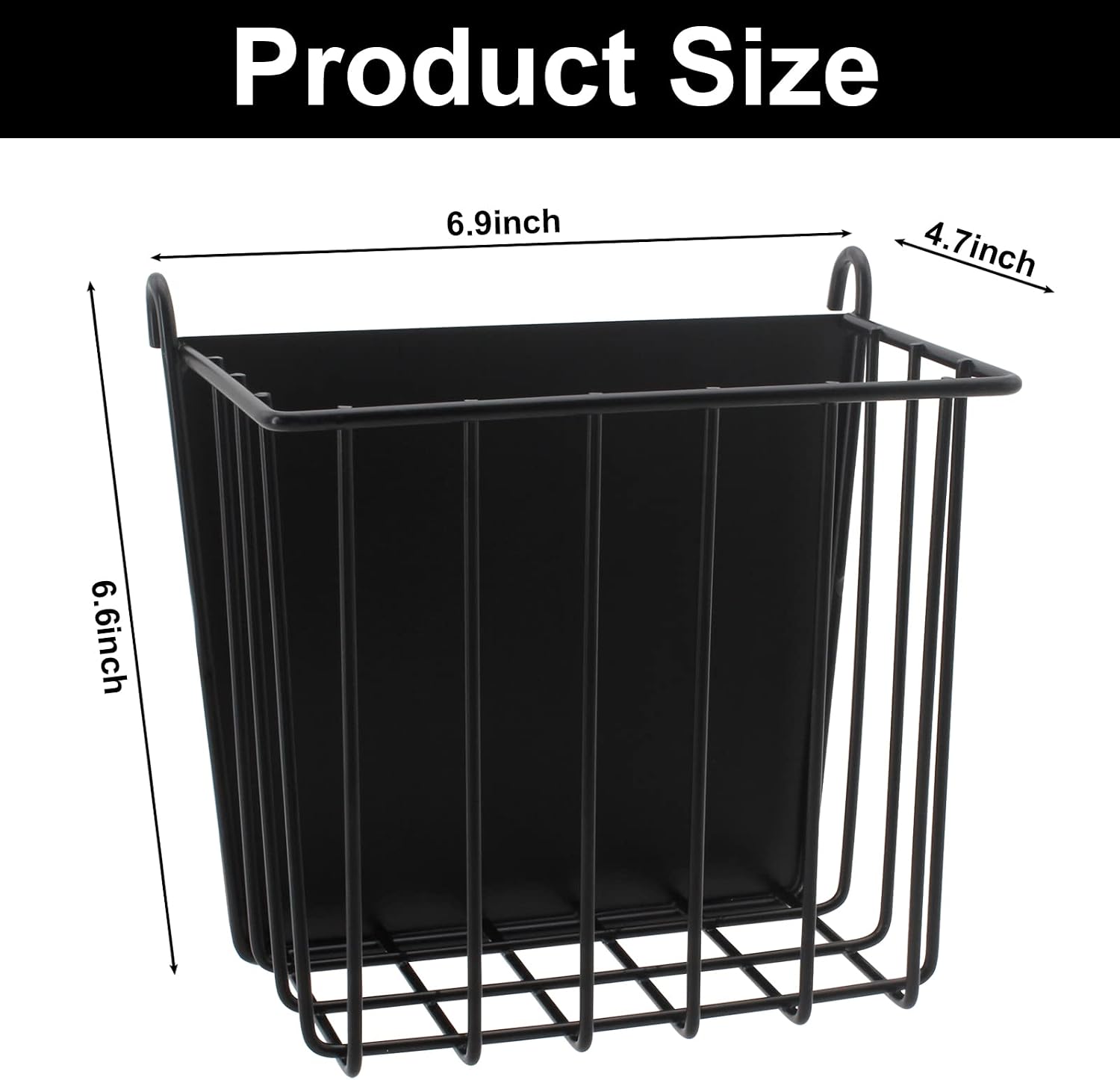 Guinea Pig Hay Feeder,Rabbit Hay Feeder with Heavy-Duty Metal Frame Hay Holder,for Bunny, Guinea Pigs,Chinchillas-6.9x4.7x6.6 inch - Image 2