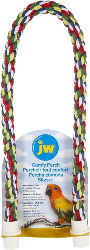 JW Pet Comfy Perch For Birds Flexib...