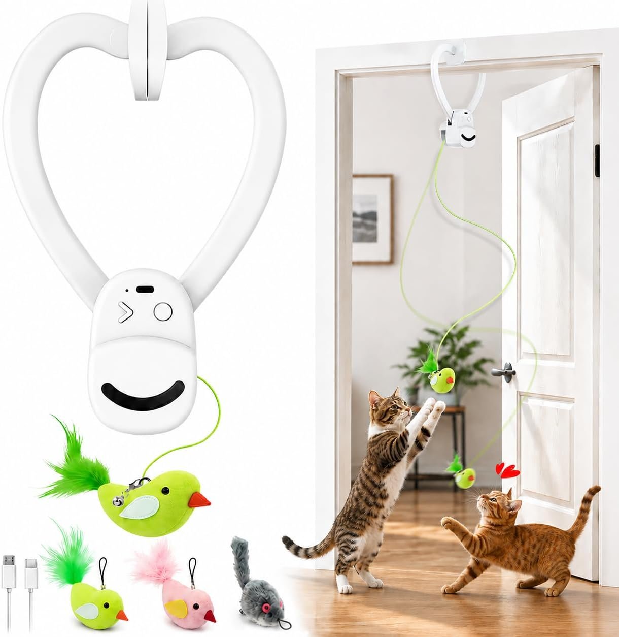 Interactive Cat Toys for Indoor Cat...