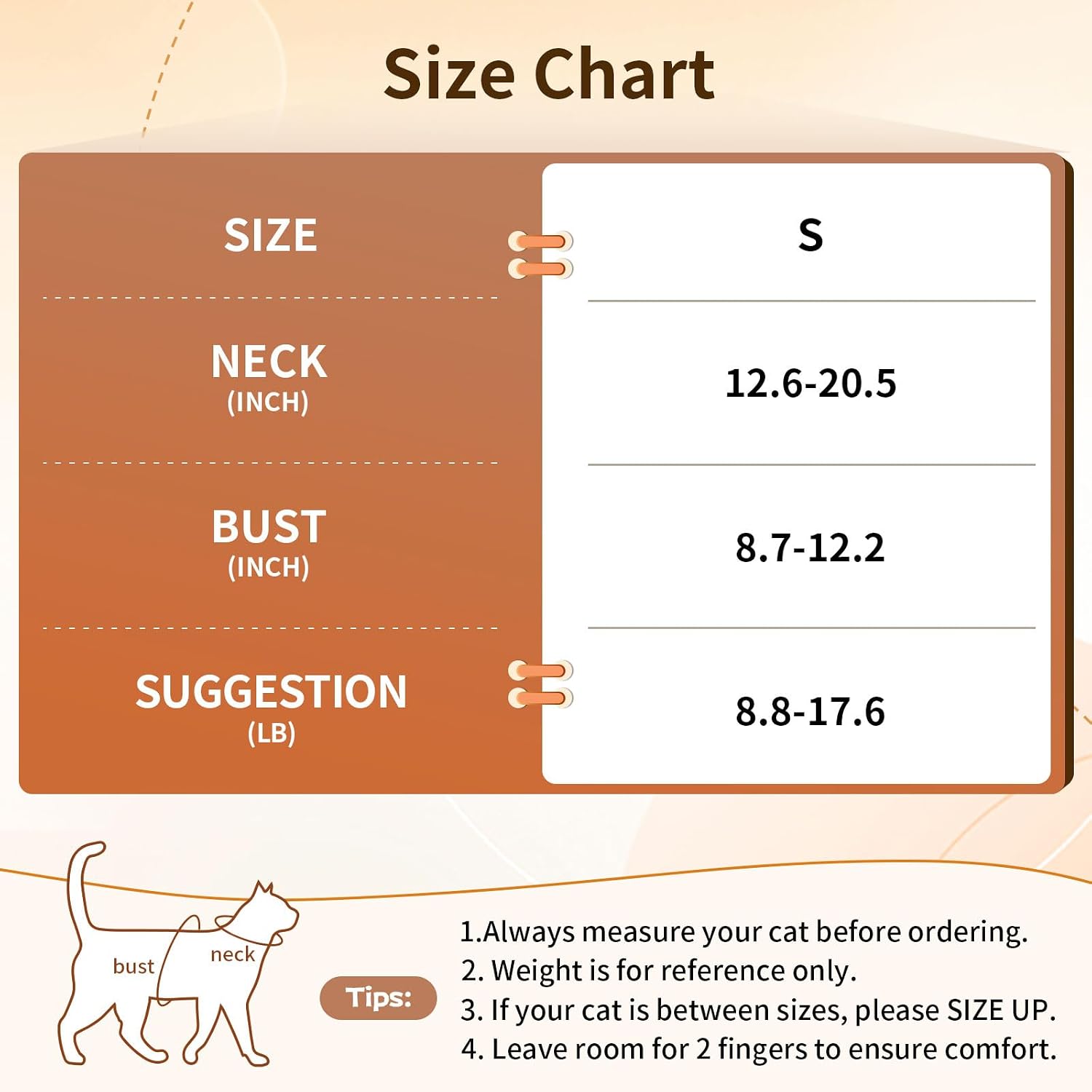 Cat Harness and Leash Set, Escape Proof Soft Kitten Vest with Reflective Strips, Tear-Resistant Taffeta Adjustable Harness for Small Cats Outdoor Walking - Image 4