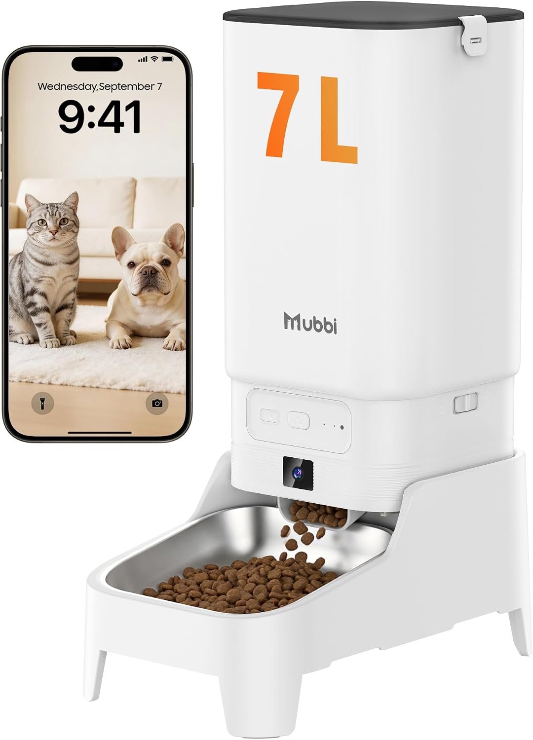 Automatic Cat Feeder with Camera &#...