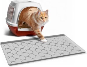 Garoopion Silicone Cat Litter Mat 2...