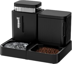 ZOMISIA Automatic Cat Feeder and Wa...