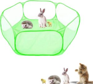 Small Animals Playpen, Portable Pop...