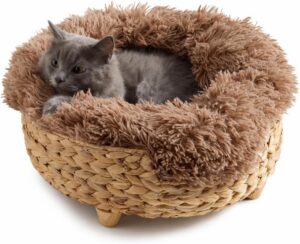 Cat Luxury Cat Bed for Indoor Cats,...