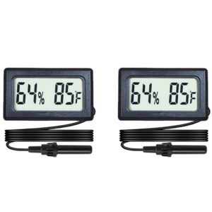 2-Pack Mini Digital Hygrometer Ther...