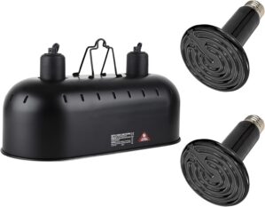 DXOPHIEX 15 inch Dual Reptile Light...