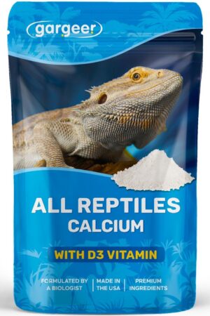 Gargeer 4oz All Reptile Calcium+D3,...