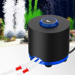 AQQA Aquarium Air Pump, 3W Powerful...