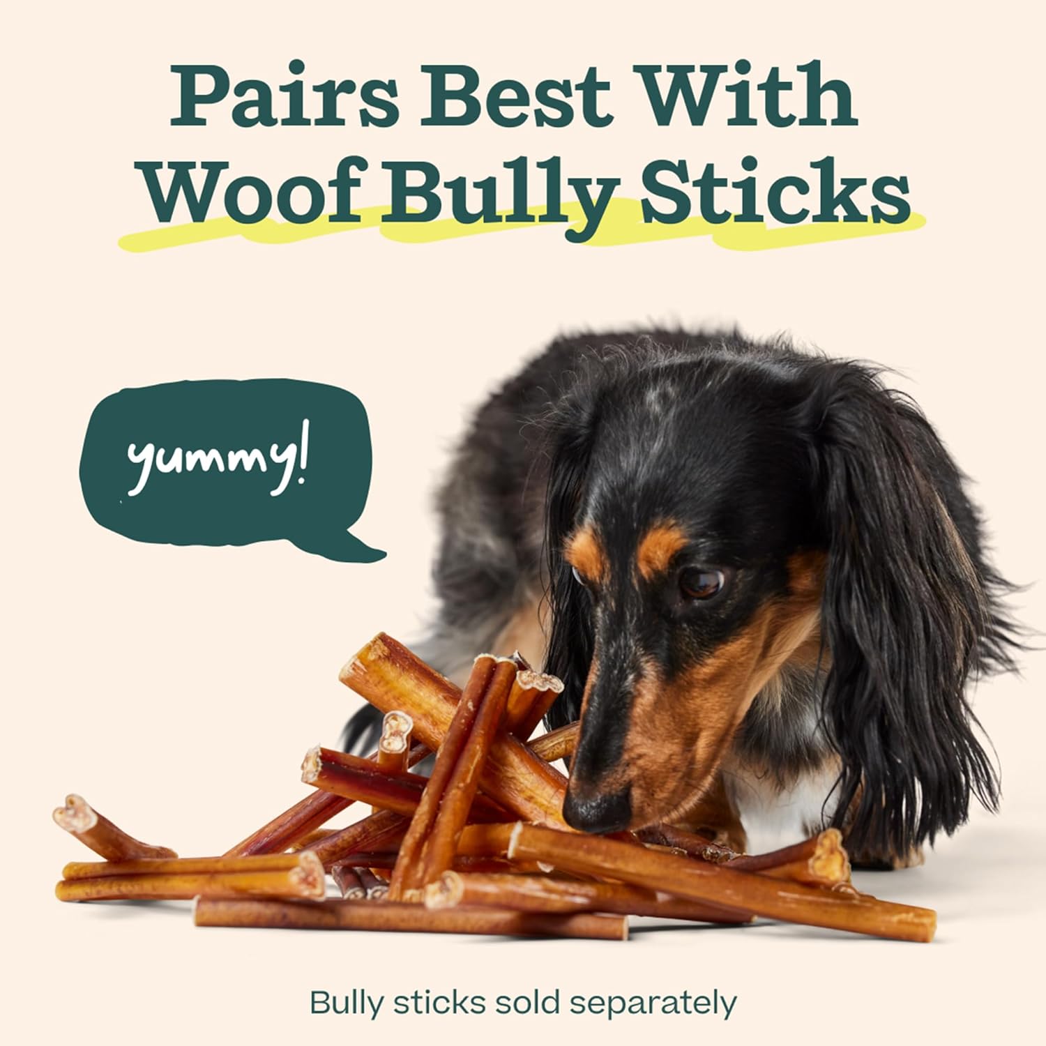 WOOF BullySafe - Bully Stick Holder - Durable Dog Chew Holder for Safe, Long-Lasting Play - Easy to Clean - No More Swallowed Ends - for Dogs 10+ lbs - Image 7