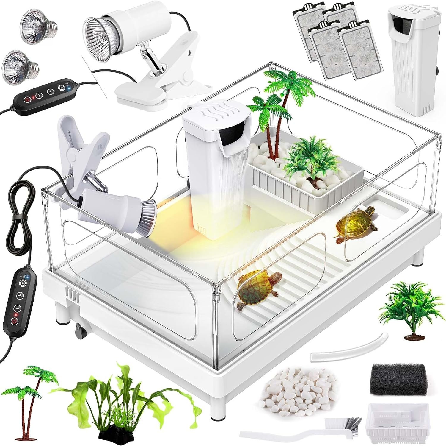 MoonOrange Small Turtle Tank Kit(Ta...