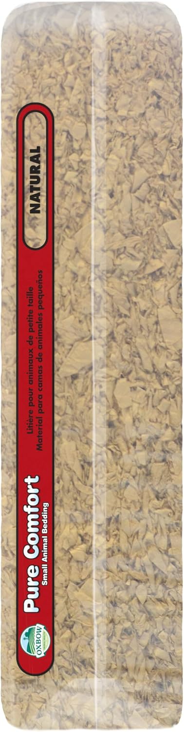Oxbow Small Animal Bedding, Hamster, Guinea Pig, Rabbit, Natural, USA, 28 L | Pure Comfort, Hamster Bedding, Guinea Pig Bedding, Low Dust, Virgin Paper, Litter Box, Bunny, Rats, Gerbils, Chinchillas - Image 10