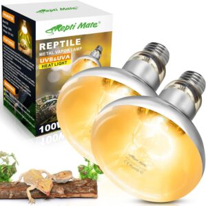 2 Pack 100W Reptile Heat Lamp Bulbs...