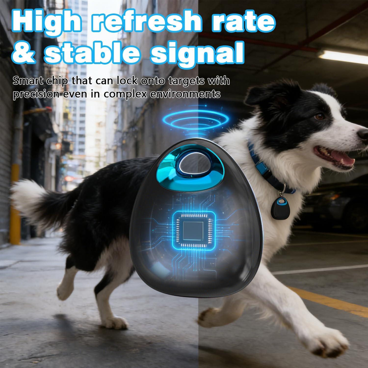 GPS Tracker for Dogs & Cats – Waterproof, Lightweight, Mini Real-Time Pet Locator with 1-Year Battery, No Subscription or SIM Required, Track History, iOS & Android Compatible Now 2026 - Image 5