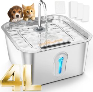 4L Large Cat Water Fountain for Mul...