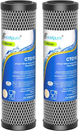 EXCELPURE 1 Micron 10″ x 2.5&...
