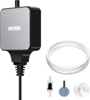 NICREW Nano Silent Aquarium Air Pum...
