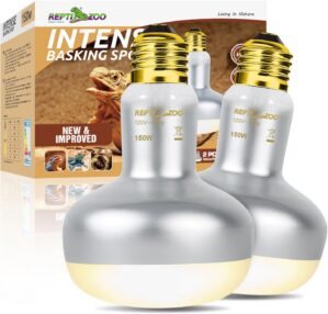 REPTI ZOO 2 Pack Heat Lamp 150W, In...