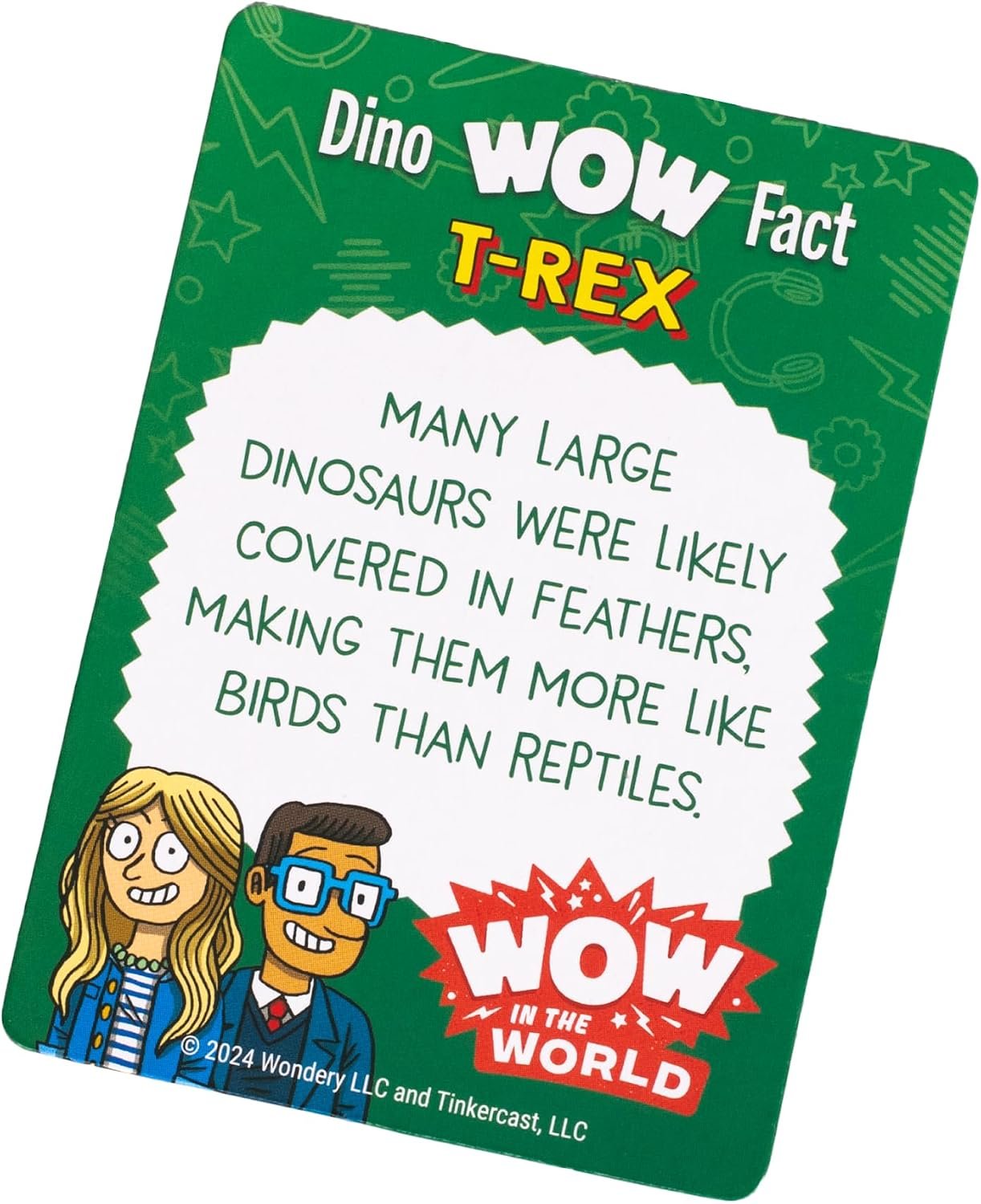 Wow in The World Soft Jumbo T-Rex | Kids Play Dinosaur | Learning Through Play | Includes Dinosaur Toy and Fun Fact Card - Image 3