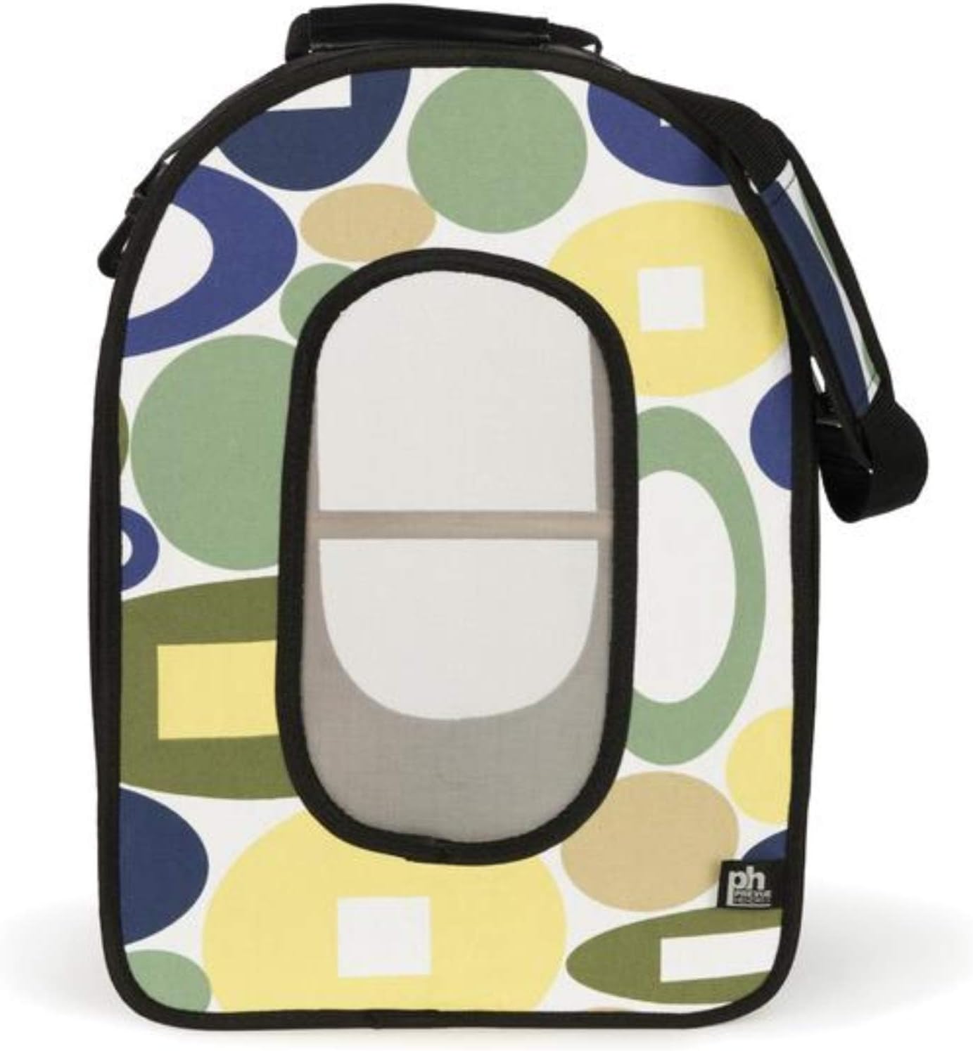 Prevue Pet Products Soft Sided Bird Travel Carrier with Perch - Carrier for Parakeets, Budgies, Cockatiels, Conures, Parrotlets, & Lovebirds, Short Term Travel - Large, Multicolor - Image 2