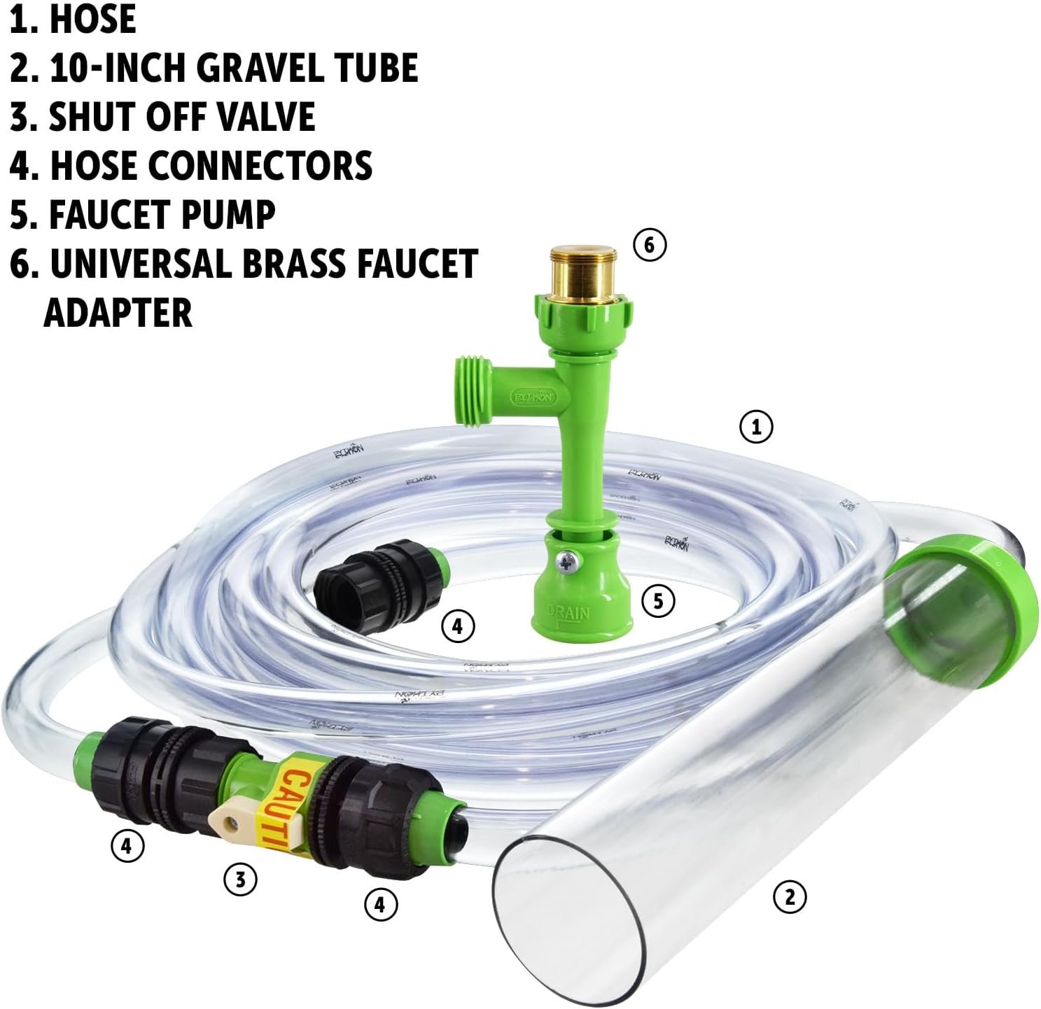Python No Spill Clean and Fill Aquarium Maintenance System, Gravel Cleaner and Water Changer, 50 Foot | Gravel Cleaner and Water Changer - Image 4