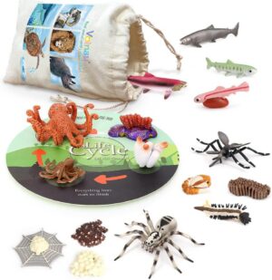 Volnau Animal Figurines Toys 17PCS ...