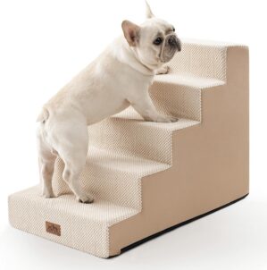 COZY KISS Dog Stairs for Small Dogs...