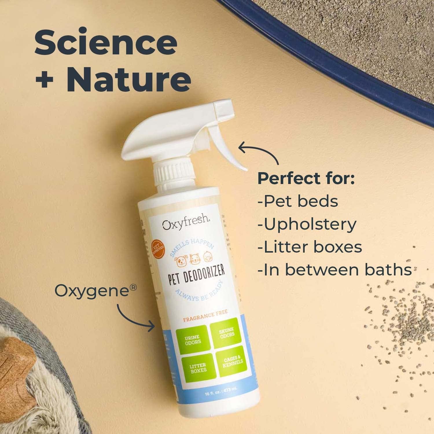 Oxyfresh Extra Strength Dog and Cat Odor Eliminator for Home Spray - Finally Say Goodbye to Stinky Odors - Gently Neutralizes at the Source - Works on Contact - Upholstery & Auto - Safe - Image 5