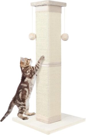 SOCATER Cat Scratching Post 33 Inch...