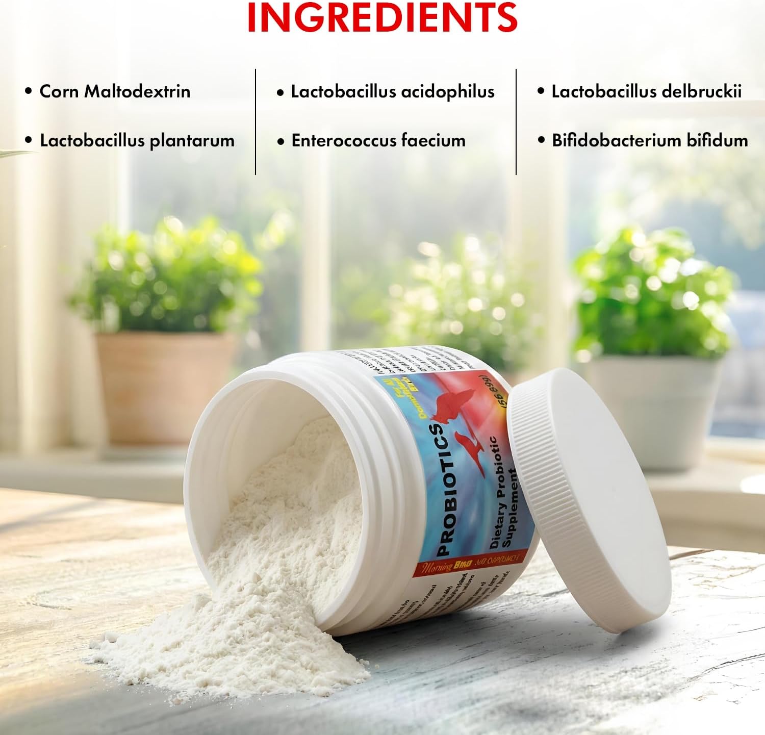 Probiotics for Birds 2 oz – Digestive Health Supplement Supporting Gut Balance, Nutrient Absorption, & Immune Support – Easy Mix Powder Supplement for All Bird Species | Supports Gut Balance, Nutrient Absorption & Immune Health – Easy Mix Powder for All Bird Species - Image 3