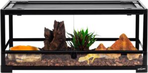 REPTI ZOO Glass Reptile Terrarium 2...