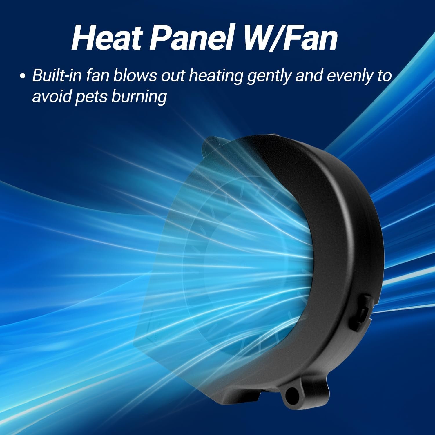 Reptile Heat Panel Adjustable Temperature 60W Reptile Heater for Terrariums, Energy Efficient & Non-Light Reptiles Heating Plate for Snakes,Crested Gecko,Leopard,Turtles - Image 8