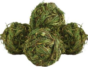 Hamiledyi Bunny Grass Toy 4 Pcs Nat...