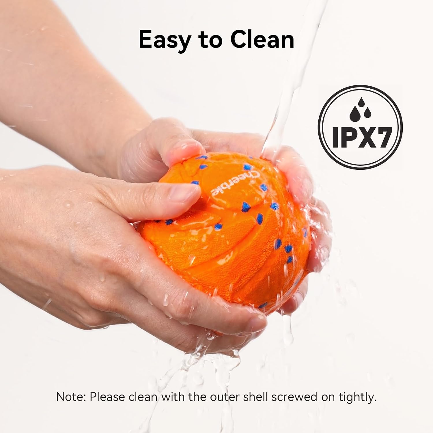 Cheerble Smart Interactive Dog Toy, Wicked Ball AIR, Automatic Moving, Bouncing, Rotating, IPX7 Waterproof Rating, Active Rolling Ball for Puppy, Medium and Large Dogs - Image 8