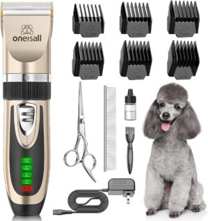 oneisall Dog Grooming Clippers with...