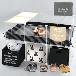 MEEXPAWS Guinea Pig Cages Small Ani...