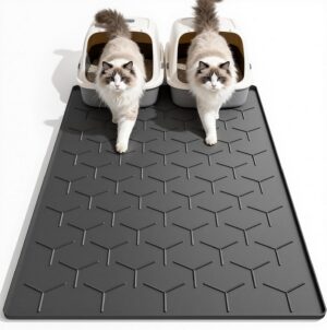 Garoopion Cat Mat for Litter Box, L...