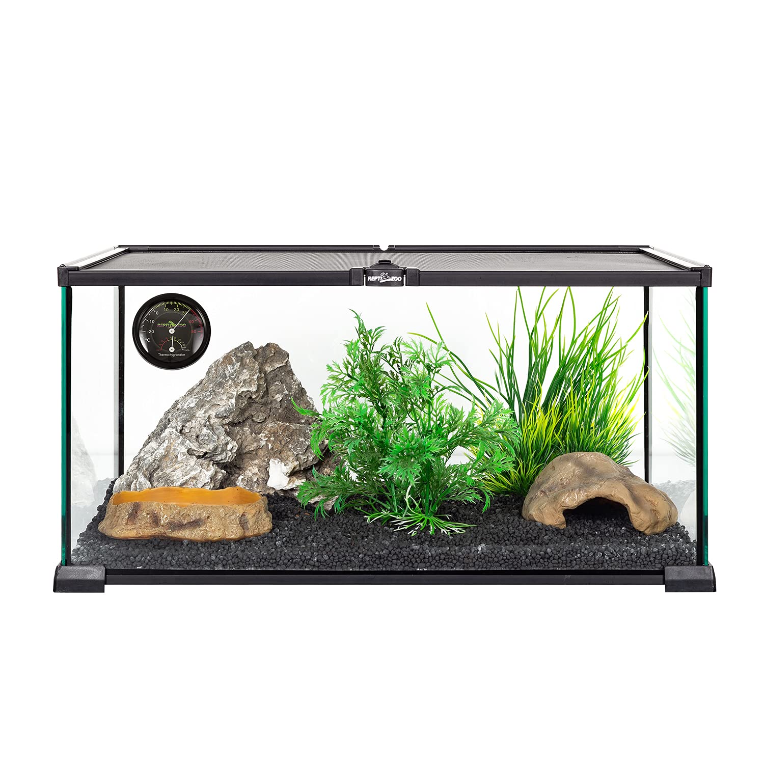 REPTI ZOO Reptile Terrarium Thermometer Hygrometer Dual Gauges Pet Rearing Box Reptile Thermometer and Humidity Gauge - Image 4