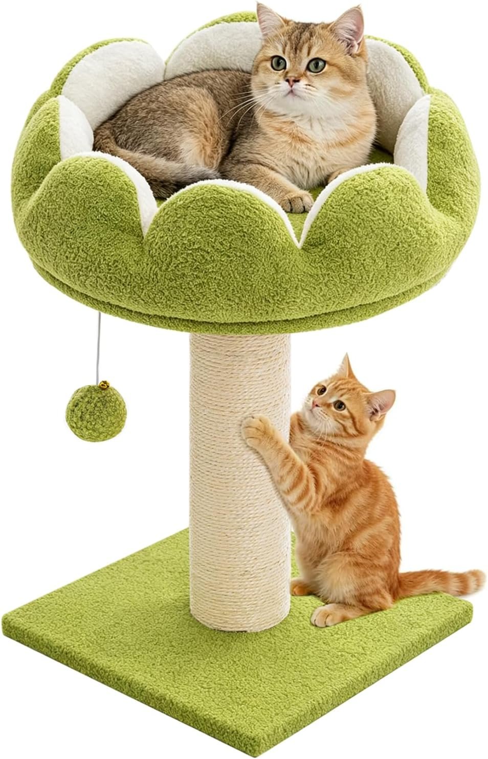 Flower Cat Scratching Post for Indo...