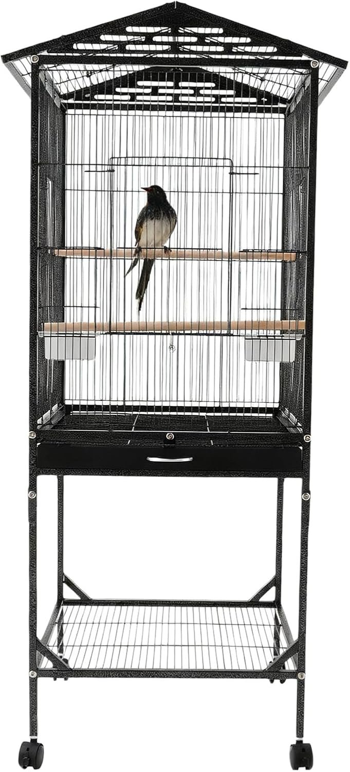 Bird Cage with Stand 54 Inch Birdca...