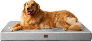 EHEYCIGA XL Memory Foam Dog Crate B...