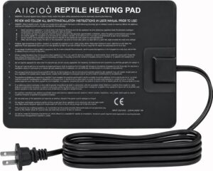 Aiicioo Reptile Heating Pad –...