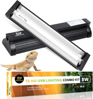T5 UVB Reptile Light Fixture Combo ...