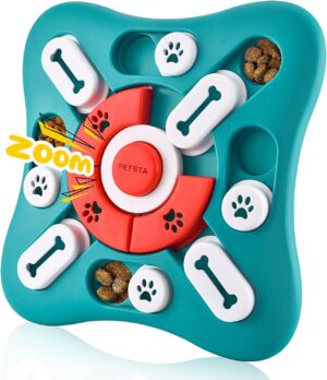 PETSTA Dog Puzzle Toys, Treat Dispe...