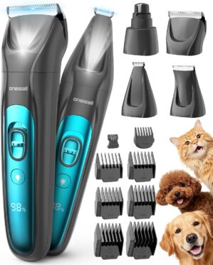 oneisall Professional 4-in-1 Dog Gr...