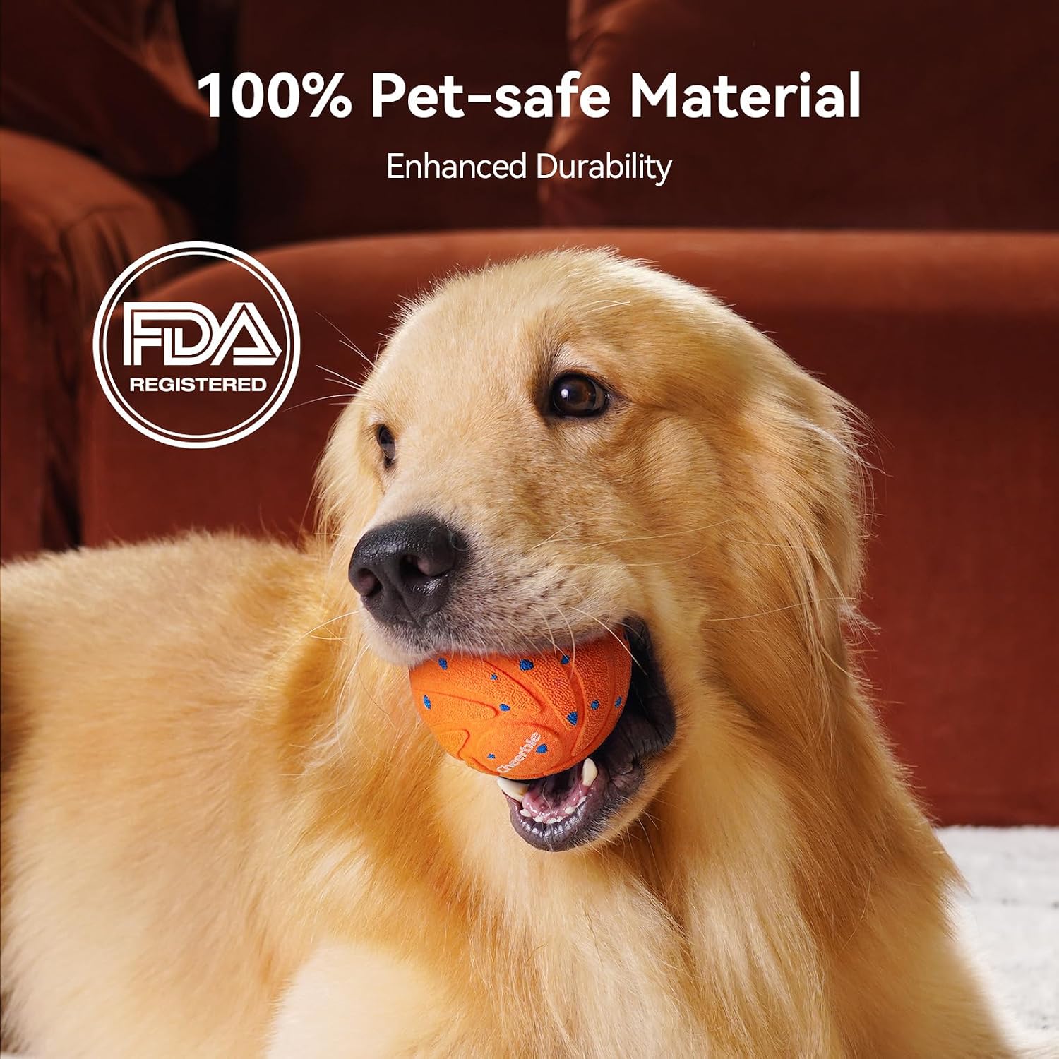 Cheerble Smart Interactive Dog Toy, Wicked Ball AIR, Automatic Moving, Bouncing, Rotating, IPX7 Waterproof Rating, Active Rolling Ball for Puppy, Medium and Large Dogs - Image 6
