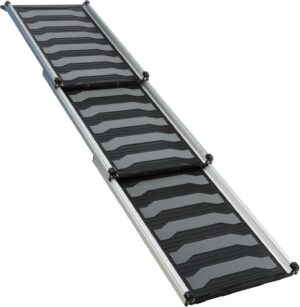 Trixie Telescoping Dog Ramp, Silver...